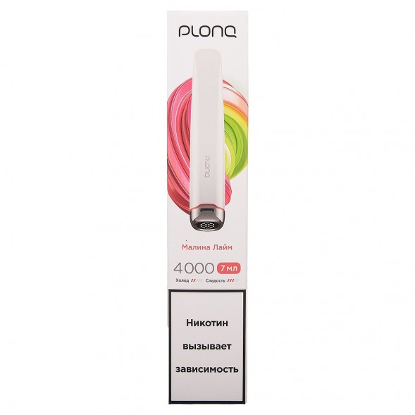 PLONQ PLUS PRO - Малина Лайм (4000 затяжек) купить в Иркутске