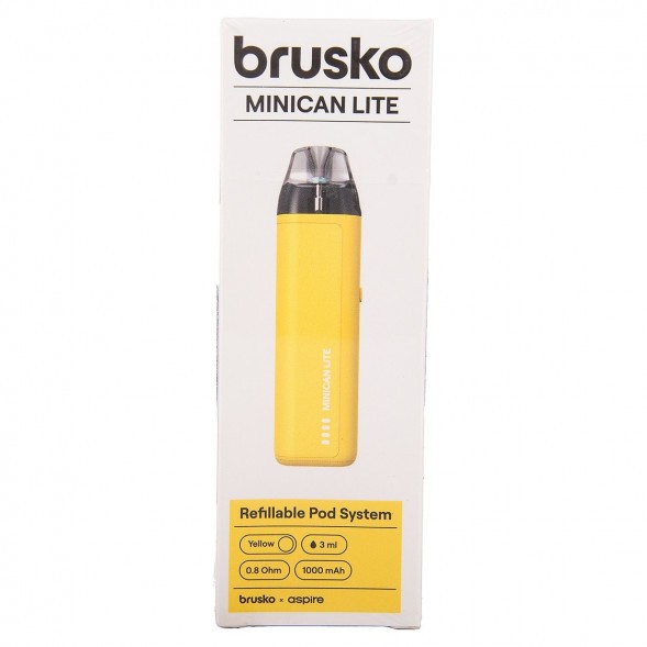 Электронная сигарета Brusko - Minican LITE (Yellow) купить в Иркутске