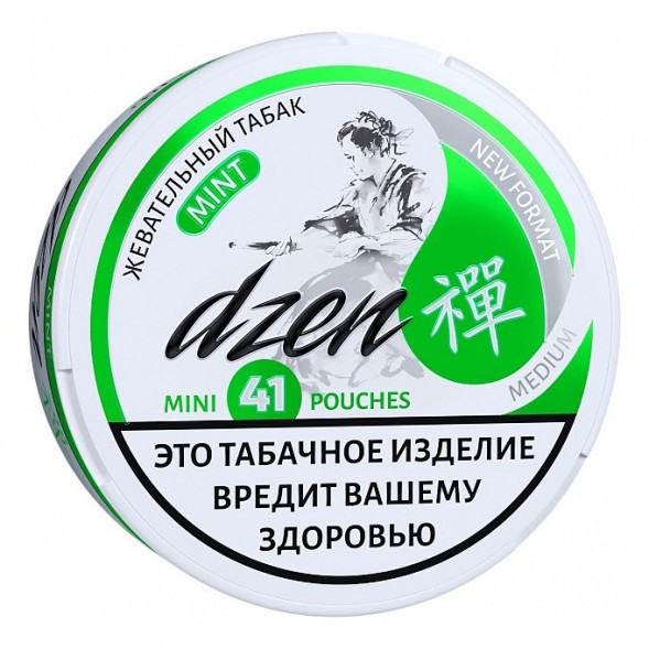 Табак жевательный DZEN - Mint Mini (Мята Мини) купить в Иркутске