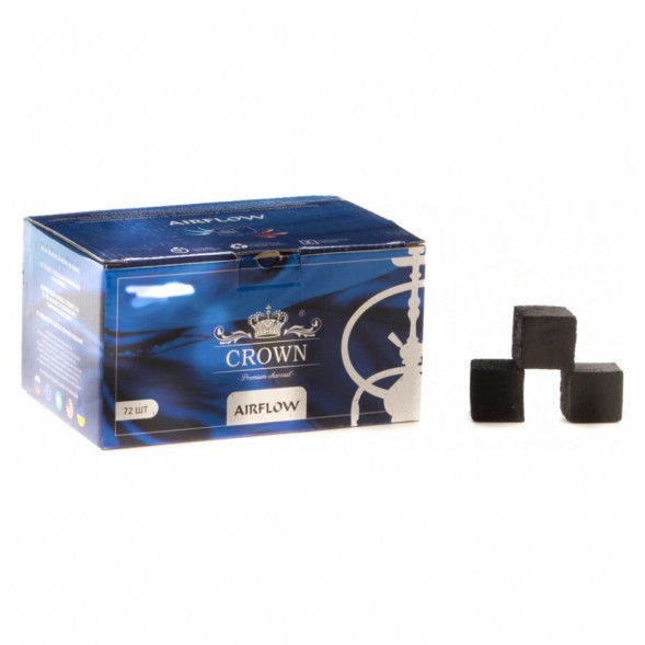 Уголь Crown Airflow (25 мм, 72 кубика) купить в Иркутске