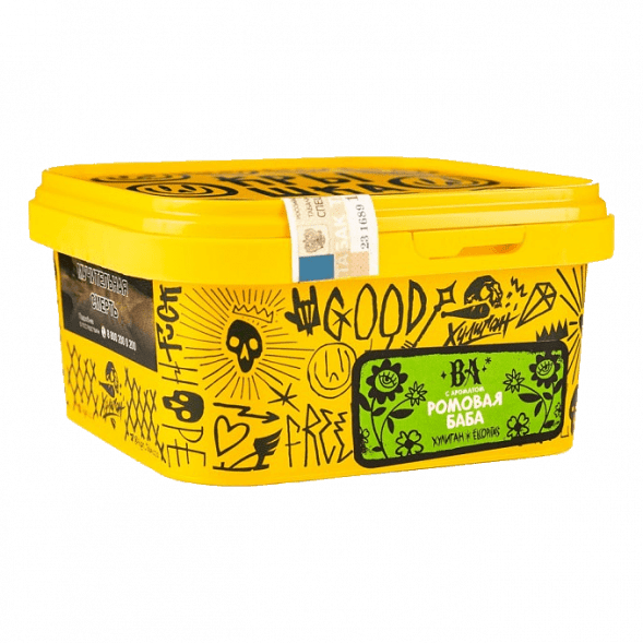 Табак Хулиган - BA (Ромовая Баба, 200 грамм) купить в Иркутске