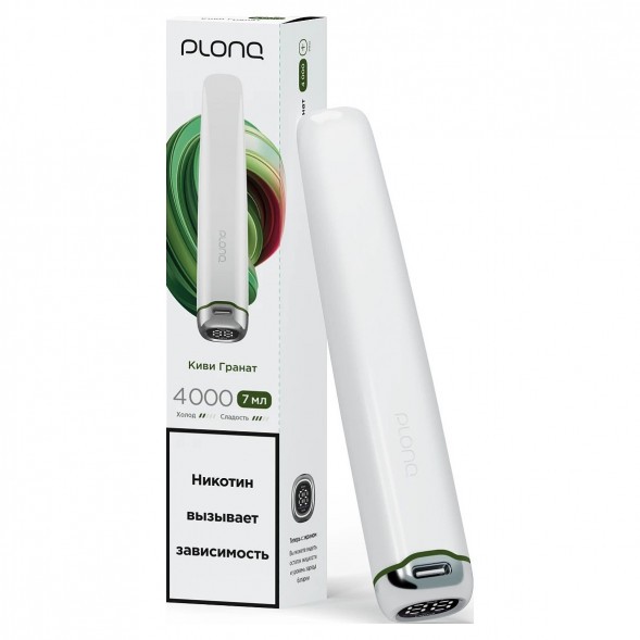 PLONQ PLUS PRO - Киви Гранат (4000 затяжек) купить в Иркутске