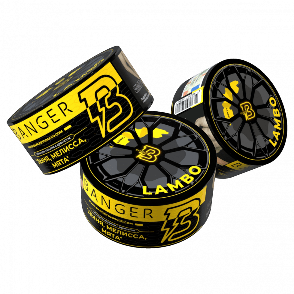 Табак Banger - Lambo (Дыня, Мелисса, Мята, 100 грамм) купить в Иркутске