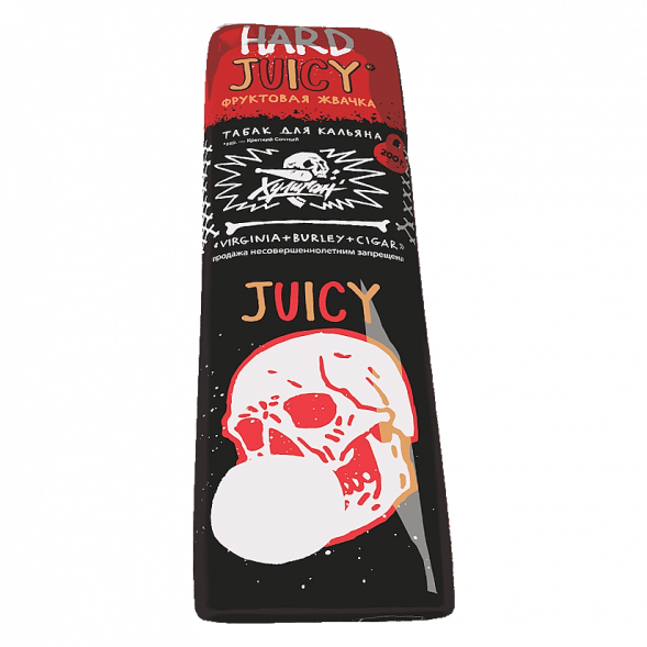 Табак Хулиган Hard - Juicy (Фруктовая Жвачка, 200 грамм) купить в Иркутске