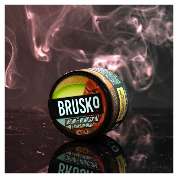 Смесь Brusko Medium - Дыня с Кокосом и Карамелью (50 грамм) купить в Иркутске