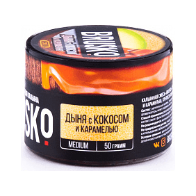 Смесь Brusko Medium - Дыня с Кокосом и Карамелью (50 грамм) купить в Иркутске