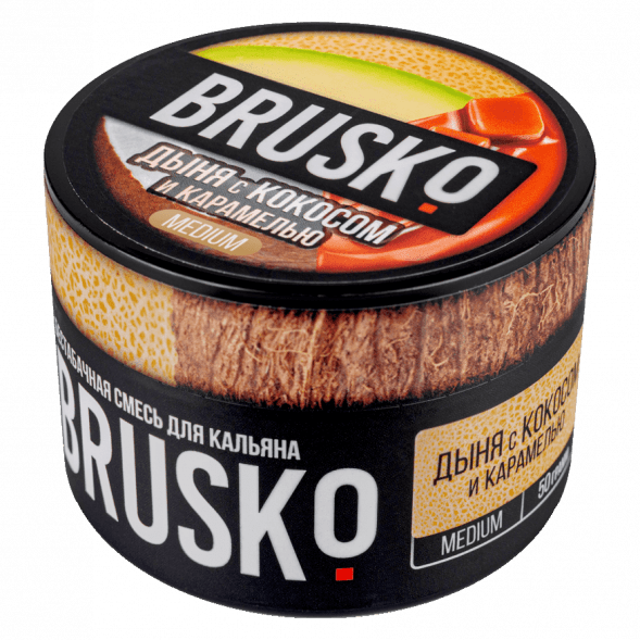 Смесь Brusko Medium - Дыня с Кокосом и Карамелью (50 грамм) купить в Иркутске