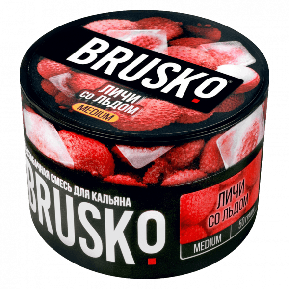 Смесь Brusko Medium - Личи со Льдом (50 грамм) купить в Иркутске
