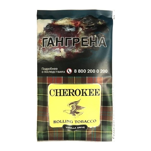Табак сигаретный Cherokee - Vanilla Drive (25 грамм) купить в Иркутске