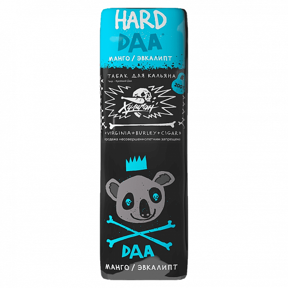 Табак Хулиган Hard - DAA (Манго и Эвкалипт, 200 грамм) купить в Иркутске