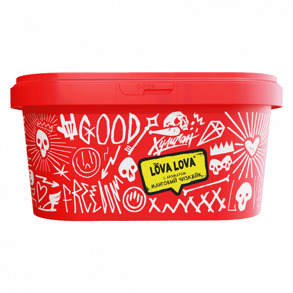Табак Хулиган - LOVA LOVA (Манговый Чизкейк, 200 грамм) купить в Иркутске