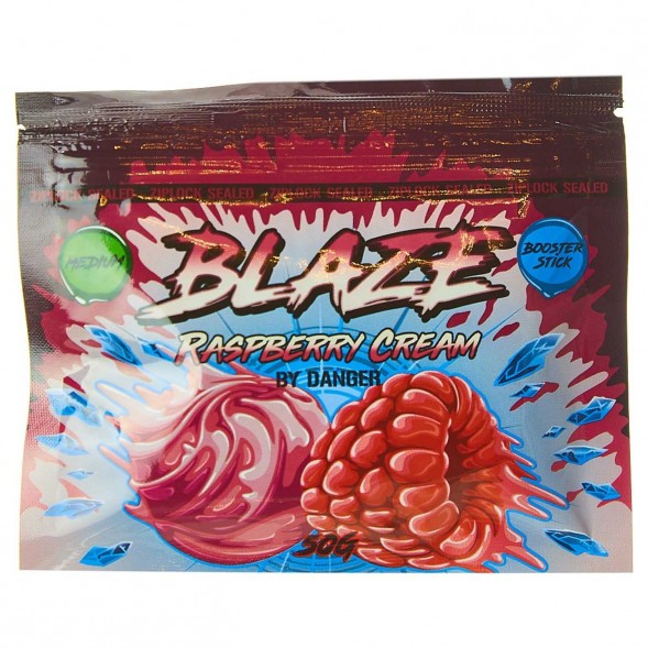 Смесь Blaze Medium - Raspberry Cream (Малиновое Мороженное, 50 грамм) купить в Иркутске