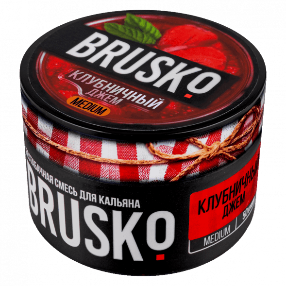 Смесь Brusko Medium - Клубничный Джем (50 грамм) купить в Иркутске