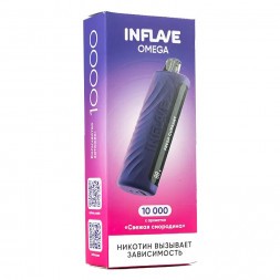 INFLAVE OMEGA - Свежая Смородина (Fresh Currant, 10000 затяжек)