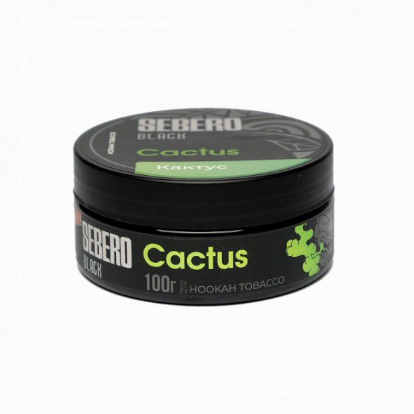 Табак Sebero Black - Cactus (Кактус, 100 грамм) купить в Иркутске