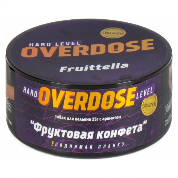 Табак Overdose - Fruttella (Фруктовая Конфета, 25 грамм) купить в Иркутске