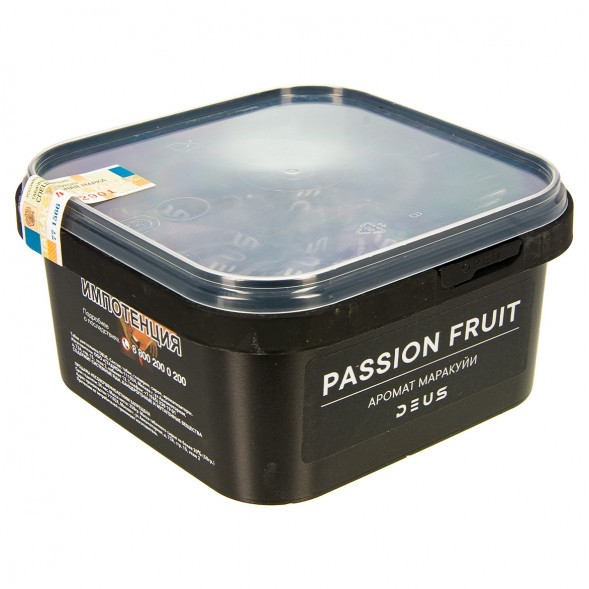 Табак Deus - Passion Fruit (Маракуйя, 250 грамм) купить в Иркутске