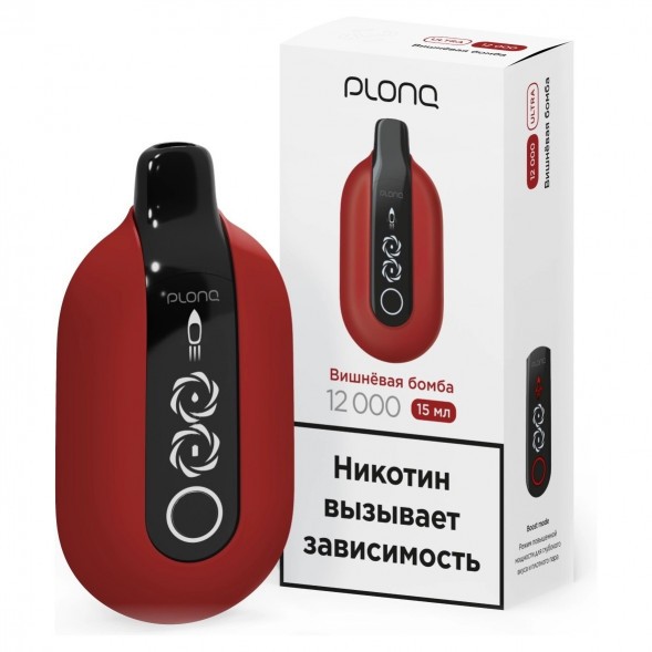 PLONQ ULTRA - Вишнёвая Бомба (12000 затяжек) купить в Иркутске