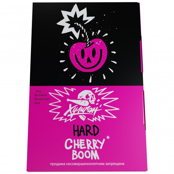 Табак Хулиган Hard - Cherry Boom (Кислая Вишня, 25 грамм) купить в Иркутске