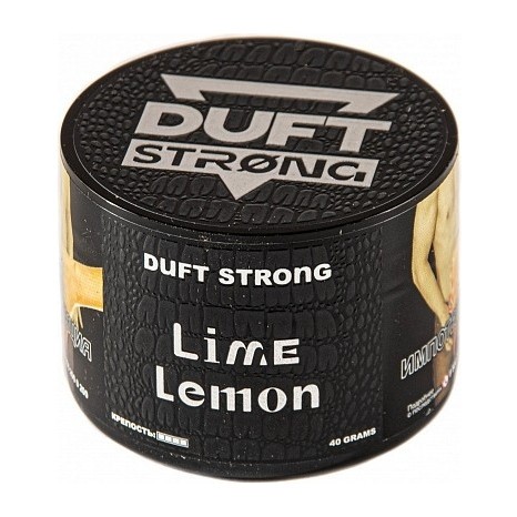 Табак Duft Strong - Lime Lemon (Лайм и Лимон, 200 грамм) купить в Иркутске