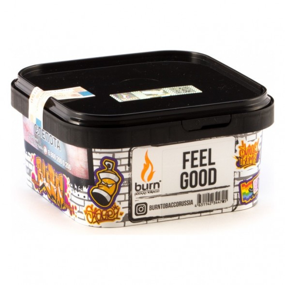Табак Burn - Feel Good (Манго и Маракуйя, 200 грамм) купить в Иркутске