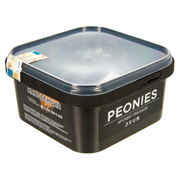 Табак Deus - Peonies (Пионы, 250 грамм) купить в Иркутске