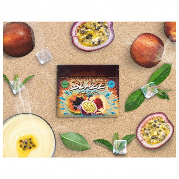 Смесь Blaze Medium - Jungle Boom (Тропические фрукты, 50 грамм) купить в Иркутске