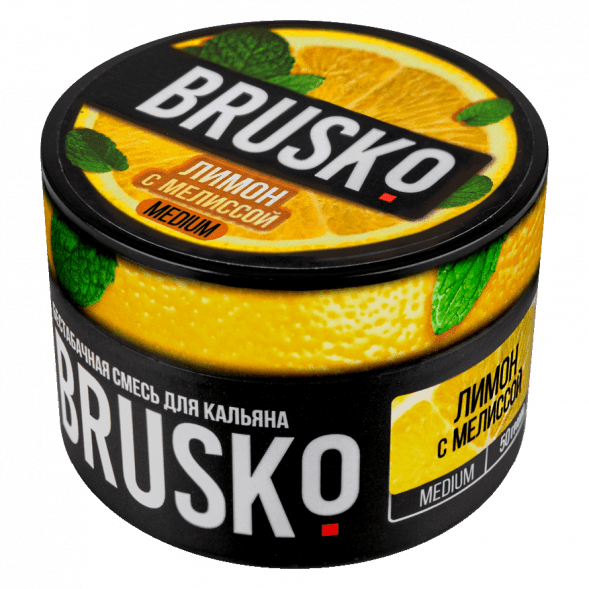 Смесь Brusko Medium - Лимон с Мелиссой (50 грамм) купить в Иркутске