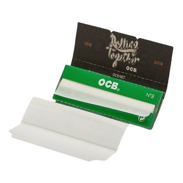 Бумага для самокруток OCB - №8 Green (50штук/50) купить в Иркутске