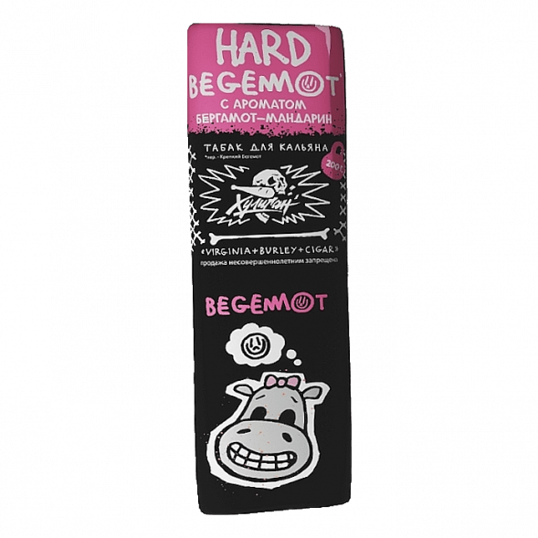 Табак Хулиган Hard - Begemot (Бергамот и Мандарин, 200 грамм) купить в Иркутске