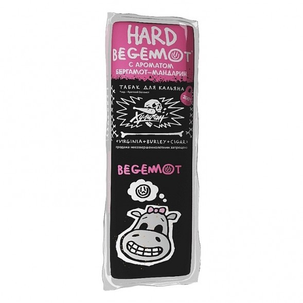 Табак Хулиган Hard - Begemot (Бергамот и Мандарин, 200 грамм) купить в Иркутске