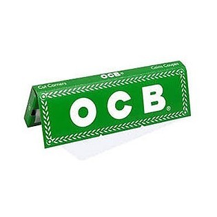 Бумага для самокруток OCB - №8 Green (50штук/25) купить в Иркутске