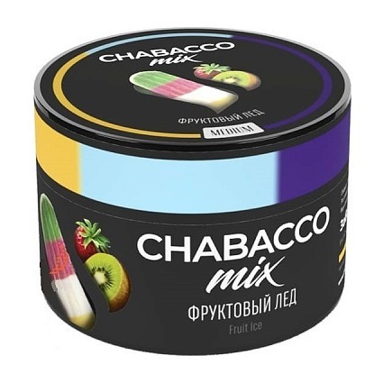 Смесь Chabacco MIX MEDIUM - Fruit Ice (Фруктовый Лёд, 40 грамм) купить в Иркутске