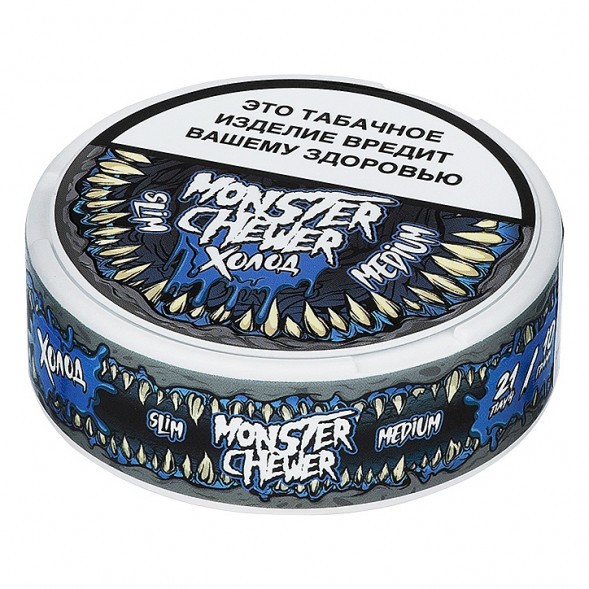 Табак жевательный Monster Chewer - MEDIUM Холод (10 грамм) купить в Иркутске