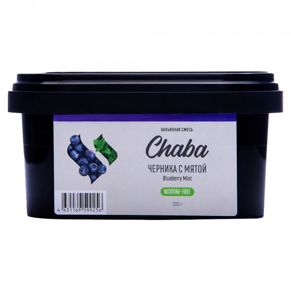 Смесь Chaba - Blueberry Mint (Черника с Мятой, 200 грамм, Без никотина) купить в Иркутске