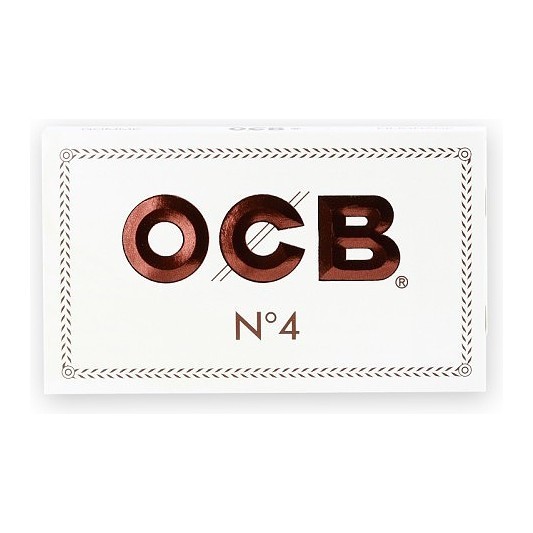 Бумага для самокруток OCB - №4 Double White (100 штук) купить в Иркутске