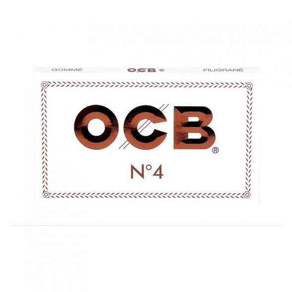 Бумага для самокруток OCB - №4 Double White (100 штук) купить в Иркутске