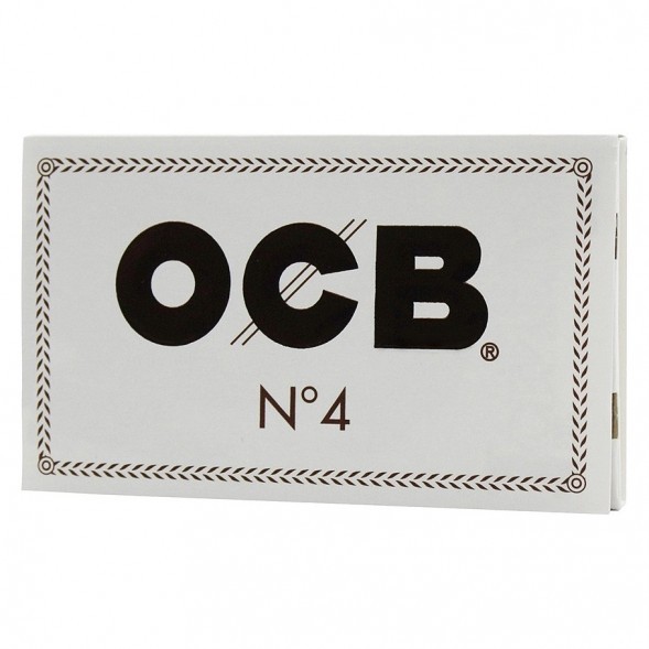 Бумага для самокруток OCB - №4 Double White (100 штук) купить в Иркутске