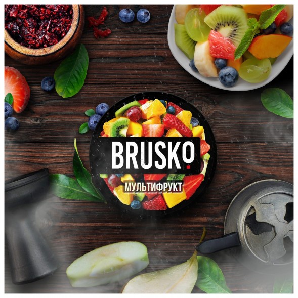 Смесь Brusko Medium - Мультифрукт (50 грамм) купить в Иркутске