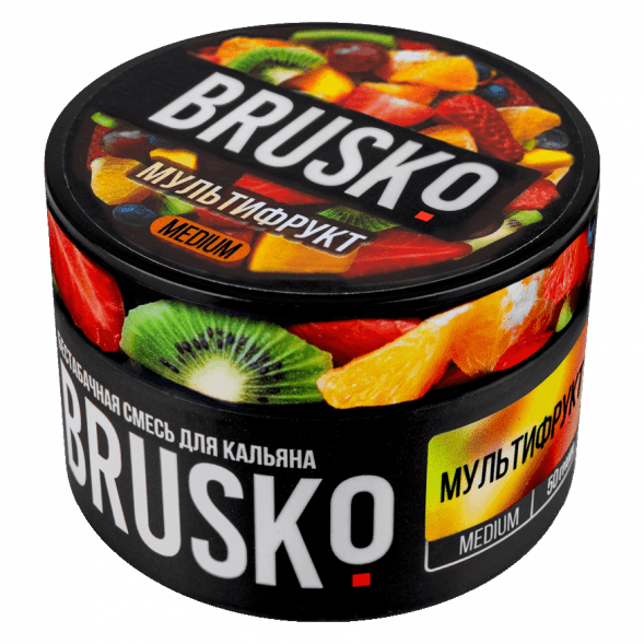 Смесь Brusko Medium - Мультифрукт (50 грамм) купить в Иркутске