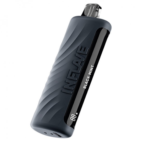 INFLAVE OMEGA - Чёрная Мята (Black Mint, 10000 затяжек) купить в Иркутске