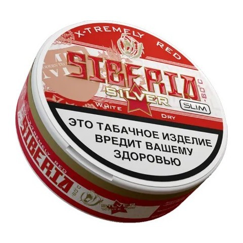 Табак жевательный Siberia - Silver White Dry Slim (13 грамм) купить в Иркутске