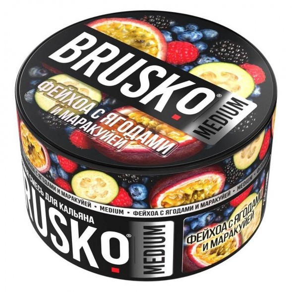 Смесь Brusko Zero - Фейхоа с Ягодами и Маракуйей (250 грамм) купить в Иркутске