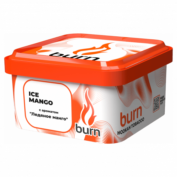 Табак Burn - Ice Mango (Ледяное Манго, 200 грамм) купить в Иркутске
