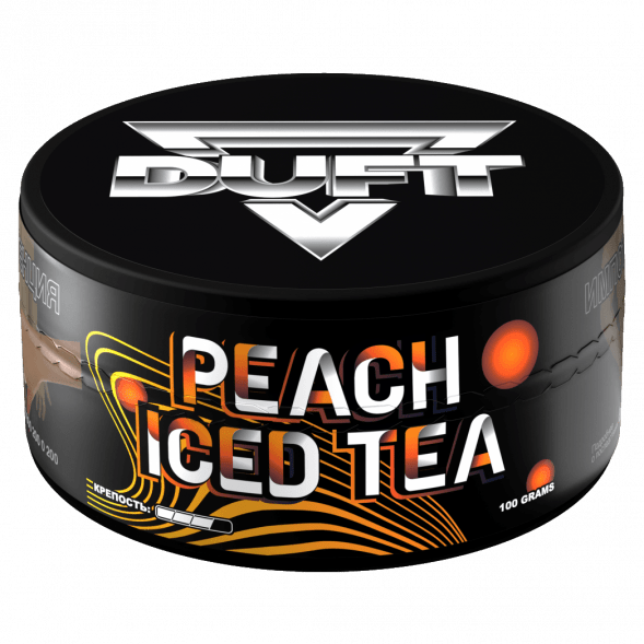 Табак Duft - Peach Iced Tea (Ледяной Персиковый Чай, 80 грамм) купить в Иркутске