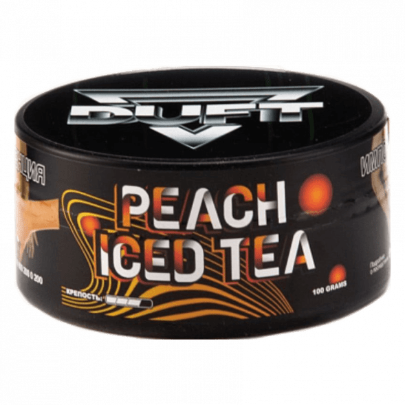 Табак Duft - Peach Iced Tea (Ледяной Персиковый Чай, 80 грамм) купить в Иркутске