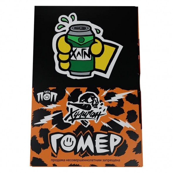 Табак Хулиган - Гомер (Газировка Виноград Алоэ, 25 грамм) купить в Иркутске