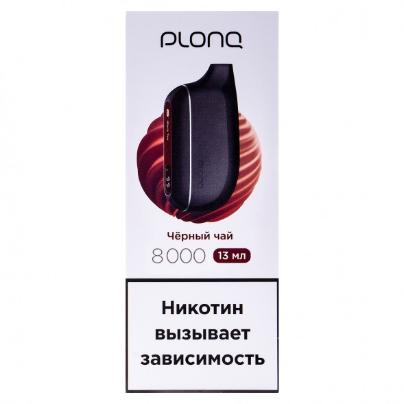 PLONQ MAX SMART - Чёрный Чай (8000 затяжек) купить в Иркутске