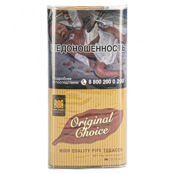 Табак трубочный Mac Baren - Original Choice (40 грамм) купить в Иркутске