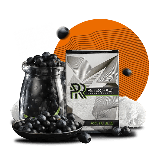 Табак Peter Ralf - Arctic Blue (Черника и Лед, 50 грамм) купить в Иркутске